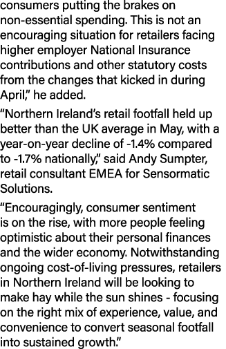 consumers putting the brakes on non essential spending. This is not an encouraging situation for retailers facing hig...