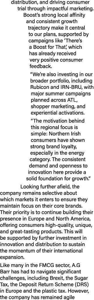 distribution, and driving consumer trial through impactful marketing. Boost’s strong local affinity and consistent gr...