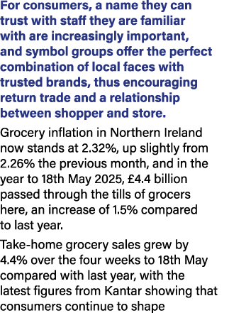For consumers, a name they can trust with staff they are familiar with are increasingly important, and symbol groups ...