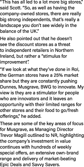 “This has all led to a lot more big stores,” said Scott. “So, as well as having the company owned stores, there are r...