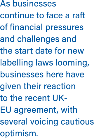 As businesses continue to face a raft of financial pressures and challenges and the start date for new labelling laws...