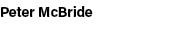 Peter McBride