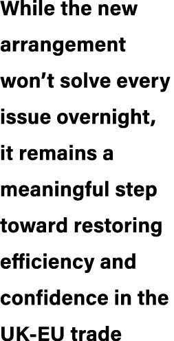 While the new arrangement won’t solve every issue overnight, it remains a meaningful step toward restoring efficiency...