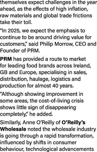 themselves expect challenges in the year ahead, as the effects of high inflation, raw materials and global trade fric...