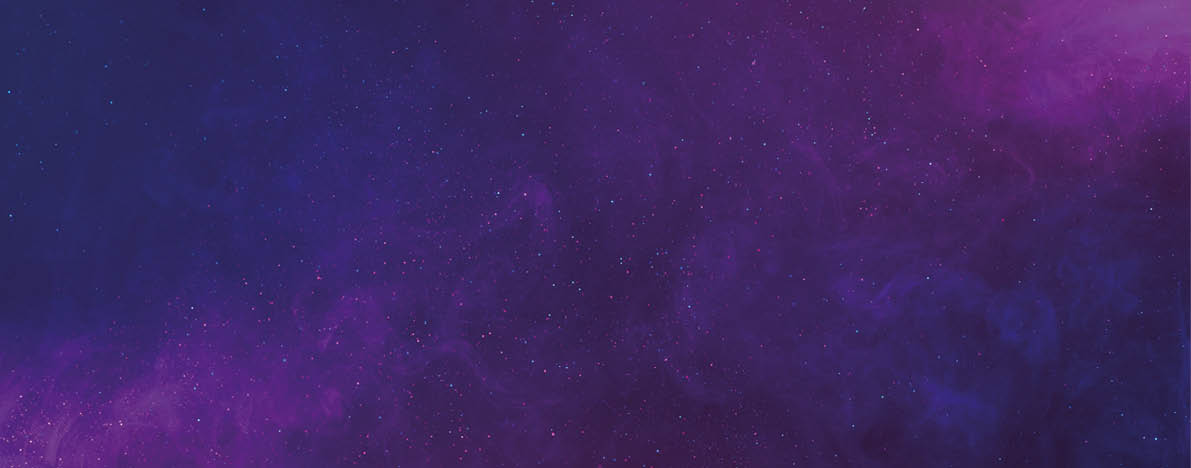 Galaxy abstract background with shiny stars and colorful clouds