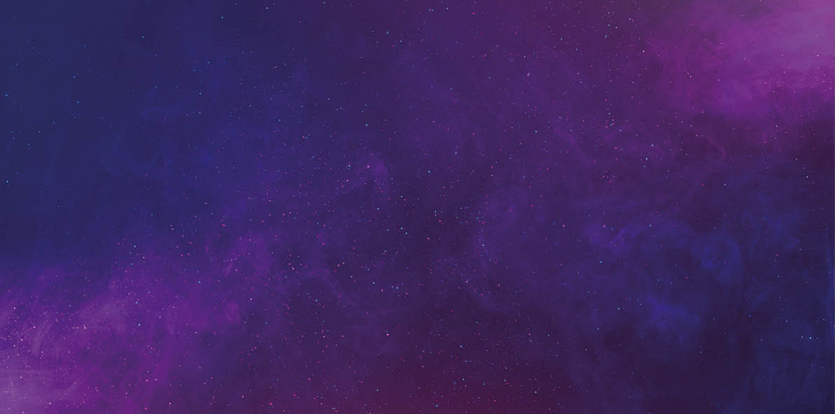 Galaxy abstract background with shiny stars and colorful clouds