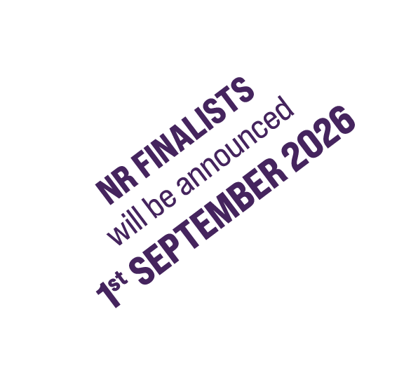 NR finalists will be announced 1st SEPTEMBER 2026