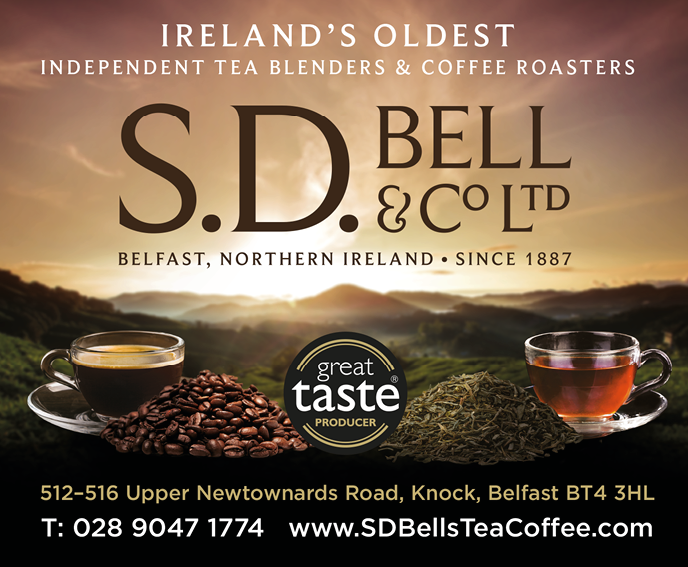 A poster advertising S.D. Bell & Co. Ltd. in Belfast, Northern Ireland. AI generated content