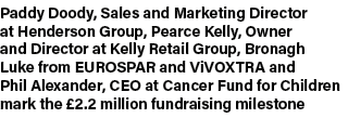 Paddy Doody, Sales and Marketing Director at Henderson Group, Pearce Kelly, Owner and Director at Kelly Retail Group,...