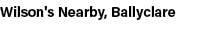 Wilson's Nearby, Ballyclare