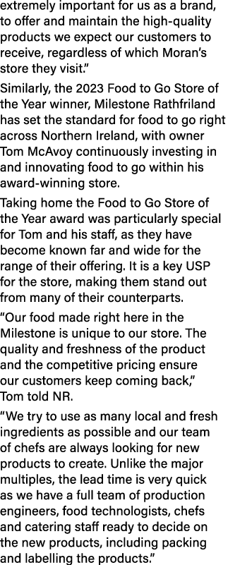 extremely important for us as a brand, to offer and maintain the high quality products we expect our customers to rec...