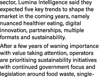 sector, Lumina Intelligence said they expected five key trends to shape the market in the coming years, namely nuance...