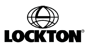A logo for Lockton. Description generated by AI