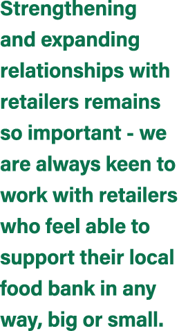 Strengthening and expanding relationships with retailers remains so important we are always keen to work with retaile...