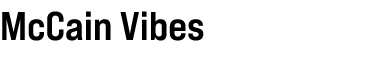 McCain Vibes