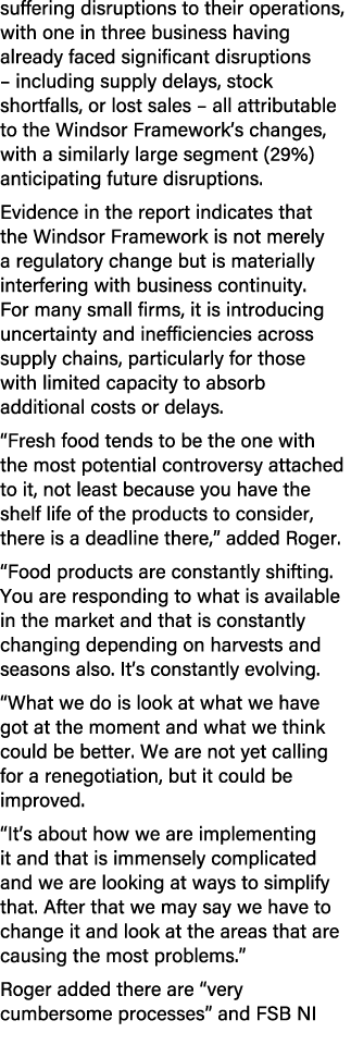 suffering disruptions to their operations, with one in three business having already faced significant disruptions – ...