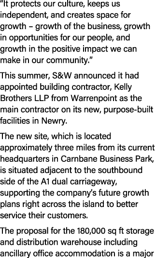 “It protects our culture, keeps us independent, and creates space for growth – growth of the business, growth in oppo...