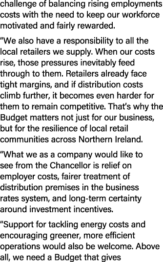 challenge of balancing rising employments costs with the need to keep our workforce motivated and fairly rewarded. “W...