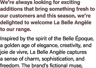 We’re always looking for exciting additions that bring something fresh to our customers and this season, we’re deligh...