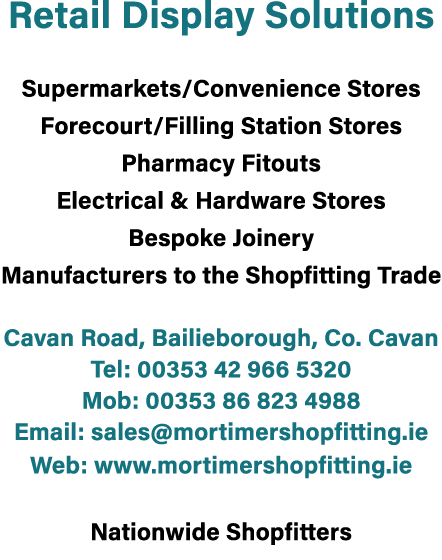 Retail Display Solutions Supermarkets/Convenience Stores Forecourt/Filling Station Stores Pharmacy Fitouts Electrical...