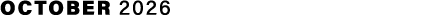 OCTOBER 2026