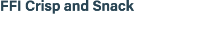 FFI Crisp and Snack Supplier of the Year: