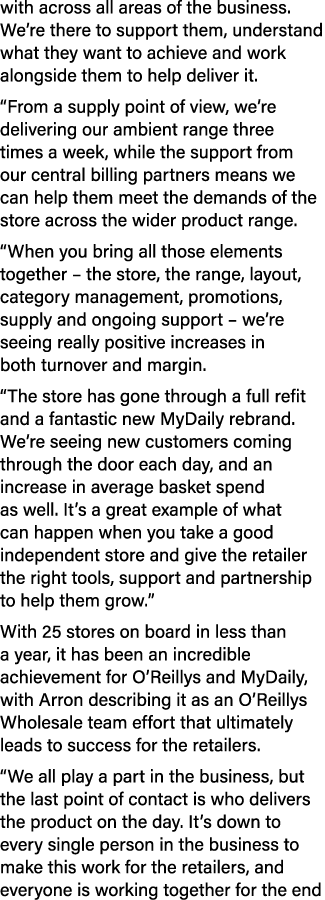 with across all areas of the business. We’re there to support them, understand what they want to achieve and work alo...
