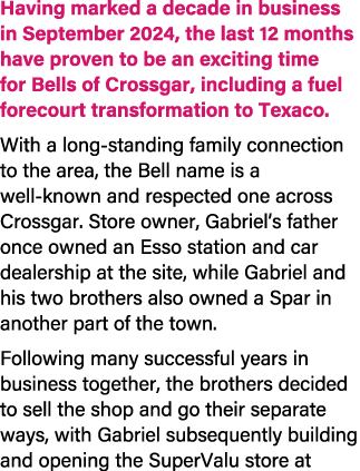 Having marked a decade in business in September 2024, the last 12 months have proven to be an exciting time for Bells...