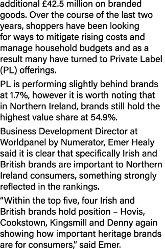 additional £42.5 million on branded goods. Over the course of the last two years, shoppers have been looking for ways...