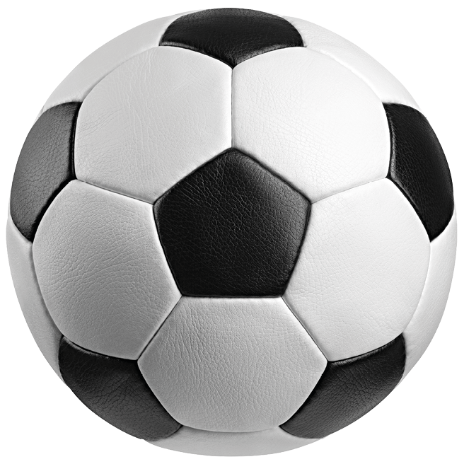 Soccer ball, Football, isolated on white background, clipping path, full depth of field