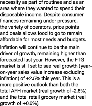 necessity as part of routines and as an area where they wanted to spend their disposable income. Despite consumer fin...