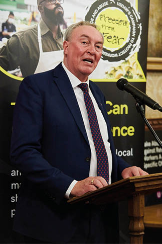 USDAW - Freedom from Fear Campaign at House of Lords