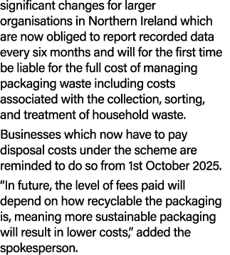 significant changes for larger organisations in Northern Ireland which are now obliged to report recorded data every ...