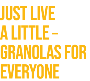 Just Live a Little – granolas for everyone
