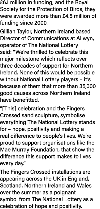 £6.1 million in funding; and the Royal Society for the Protection of Birds, they were awarded more than £4.5 million ...
