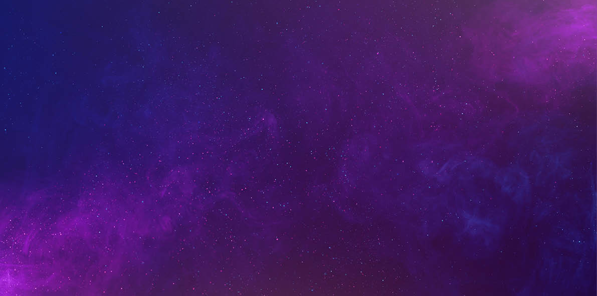 Galaxy abstract background with shiny stars and colorful clouds