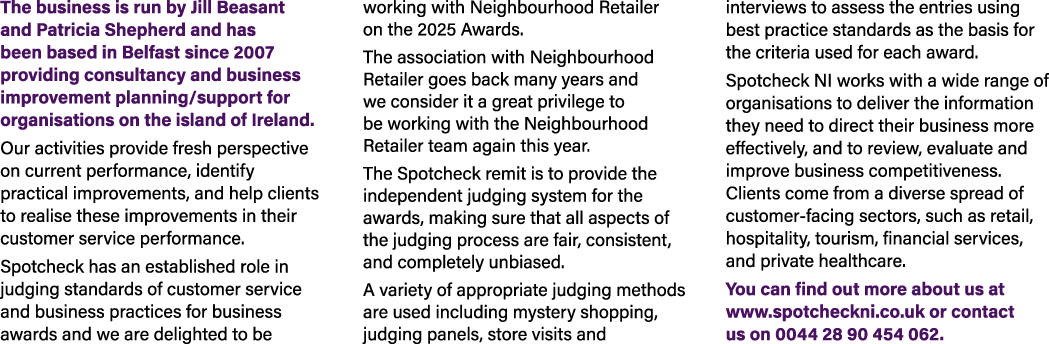 The business is run by Jill Beasant and Patricia Shepherd and has been based in Belfast since 2007 providing consulta...