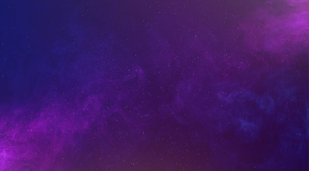 Galaxy abstract background with shiny stars and colorful clouds