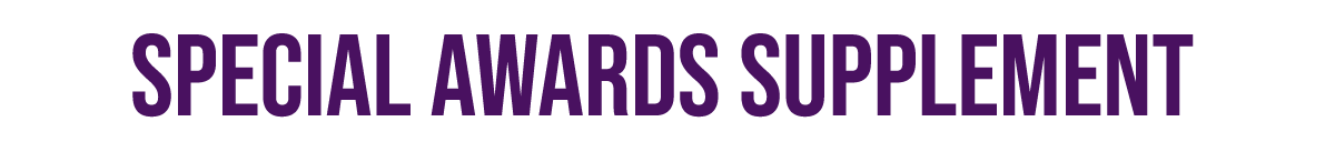 SPECIAL AWARDS SUPPLEMENT