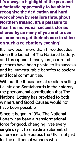 It’s always a highlight of the year and a fantastic opportunity to be able to recognise the dedication and hard work ...