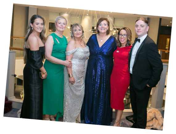 Claire Devliin, Marie Creighton, Kathy Danton, Martina Kilpatrick, Louise McGuckin, Andrew Colvin