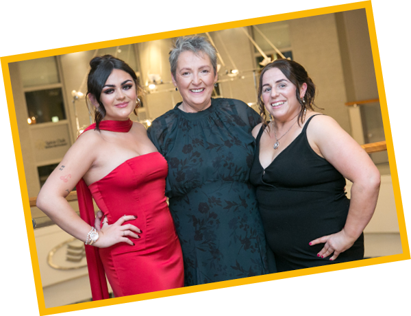 Rebecca Lee, Jacqueline Holmes, Patricia Flanagan