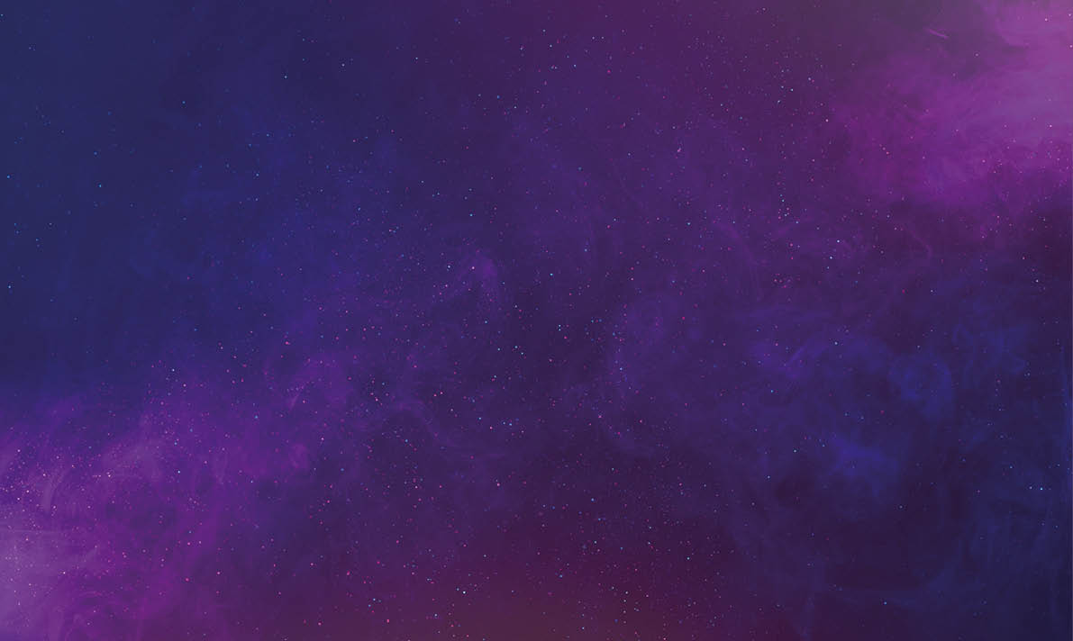 Galaxy abstract background with shiny stars and colorful clouds