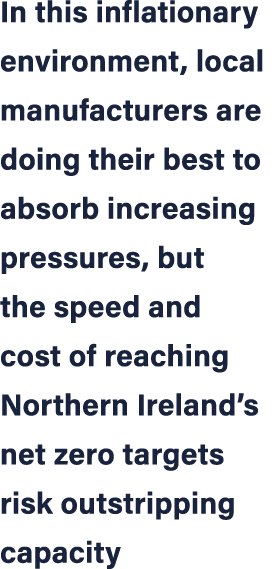 In this inflationary environment, local manufacturers are doing their best to absorb increasing pressures, but the sp...