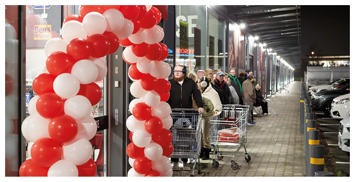 Opening of The Food Warehouse store in Craigavon, Northern Ireland, 14th October 2025