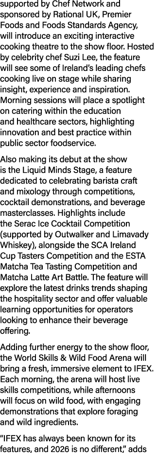 supported by Chef Network and sponsored by Rational UK, Premier Foods and Foods Standards Agency, will introduce an e...