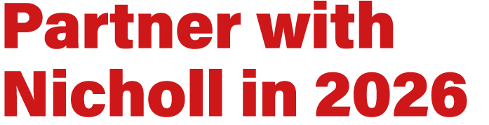 Partner with Nicholl in 2026 