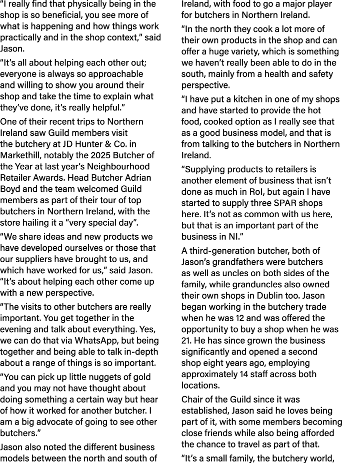“I really find that physically being in the shop is so beneficial, you see more of what is happening and how things w...