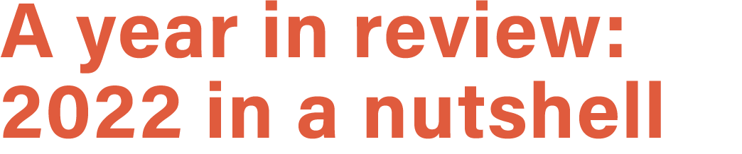 A year in review: 2022 in a nutshell