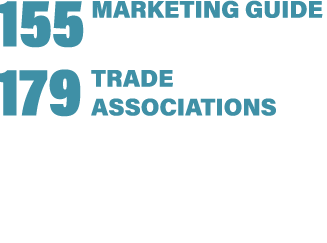 155 Marketing guide 179 Trade associations
